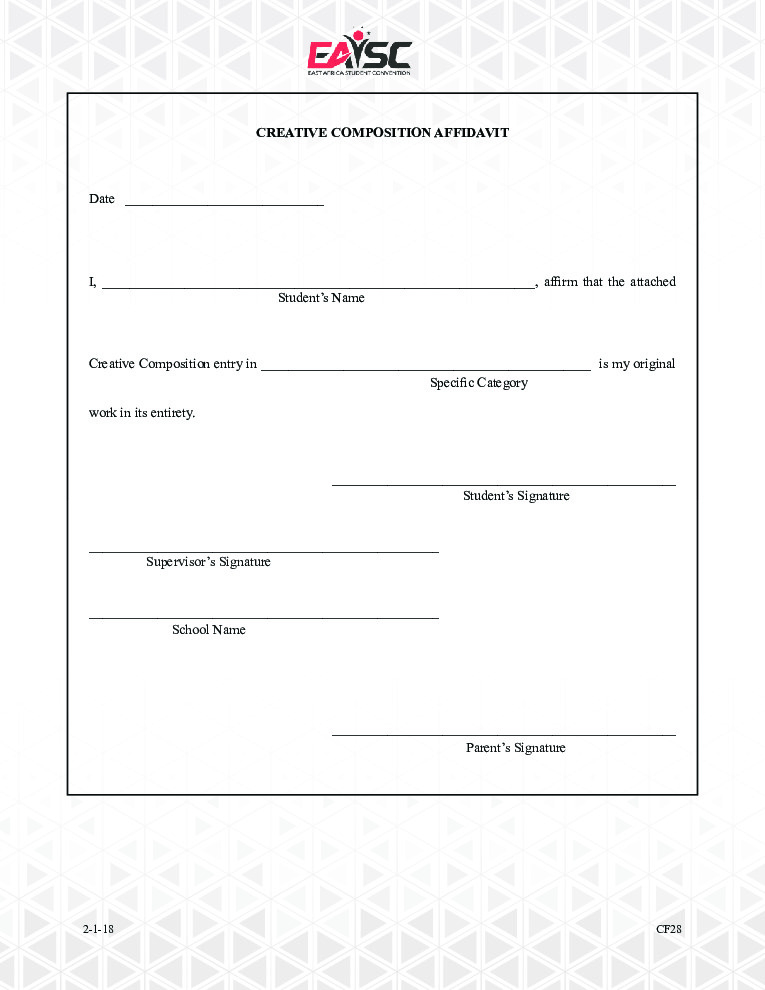 thumbnail of CREATIVE COMPOSITION AFFIDAVIT