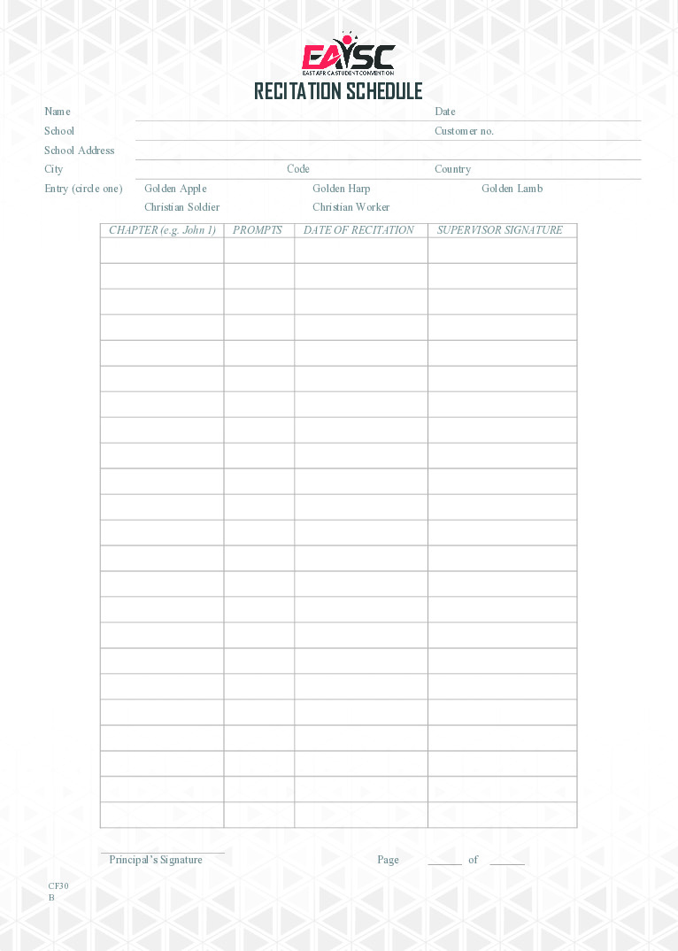thumbnail of POETRY RECITATION SCHEDULE