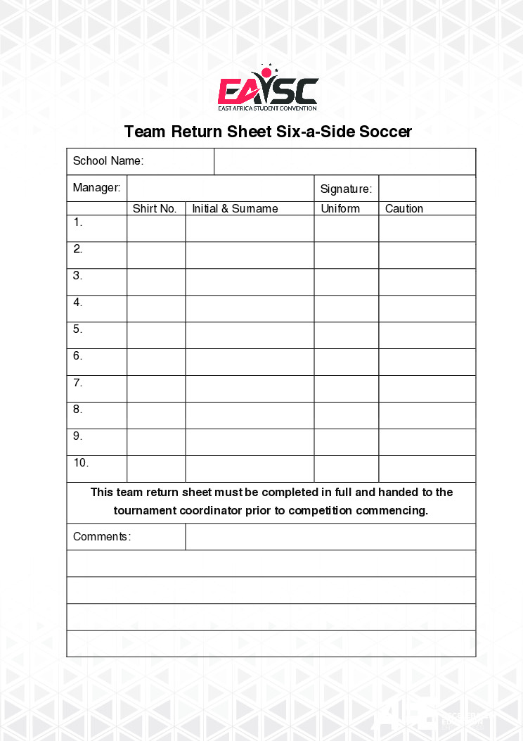 thumbnail of SOCCER FORM